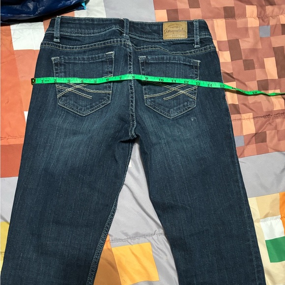 Adorable Aeropostale bootcut jeans size 0 - Picture 9 of 12